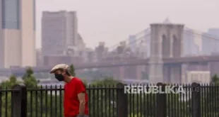 Peringatan Kualitas Udara di New York Terbit Asap Berpotensi Ganggu Persiapan Final Piala Dunia