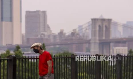 Peringatan Kualitas Udara di New York Terbit Asap Berpotensi Ganggu Persiapan Final Piala Dunia