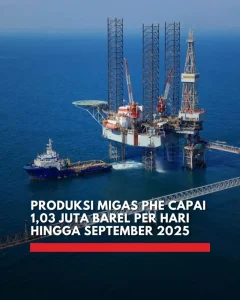 Pertamina Hulu Energi Produksi Migas Mencapai Rekor Baru