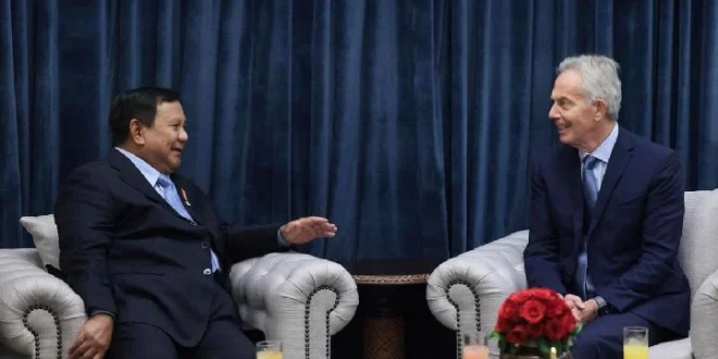 Pertemuan Tony Blair dan Prabowo: Apa yang Dibahas di Kertanegara?
