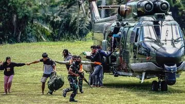 Pesawat AMA Air Selamat dari Serangan Pembakaran, Semua Penumpang Papua