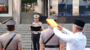 Pimpin Sertijab Pejabat Utama Korlantas Polri Irjen Wibowo Tekankan Kesederhanaan dan Ketangguhan di Tengah Tantangan