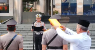 Pimpin Sertijab Pejabat Utama Korlantas Polri Irjen Wibowo Tekankan Kesederhanaan dan Ketangguhan di Tengah Tantangan