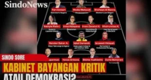Polemik Kabinet Bayangan Pengamat Ingatkan Jangan Tersusupi Agenda Kepentingan Politik Tertentu