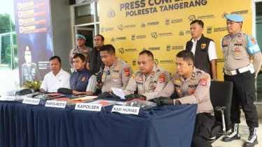 Polisi Gadungan di Tangerang Modus Gerebek Kontrakan Ditangkap, Gasak Motor-HP