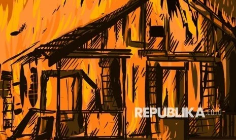 Ponpes Al-Anwariyah Cirebon Mengalami Kebakaran Mengerikan