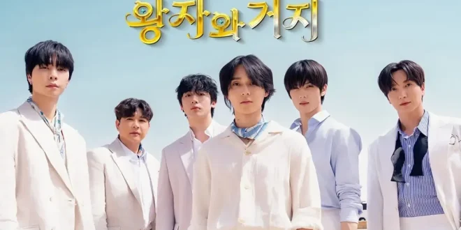 Poster Perdana ALL or NOTHING Dirilis Enam Idol K-Pop Siap Rebut Gelar Pangeran di Mesir
