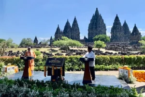 Prabowo dan Modi Resmikan Kerja Sama untuk Melestarikan Candi Prambanan