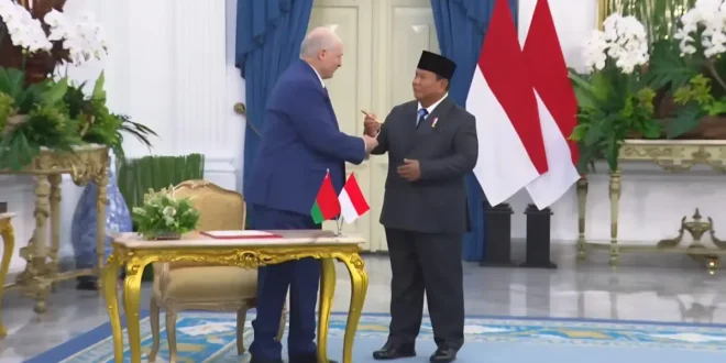 Prabowo Sambut Hangat Kunjungan Bilateral Presiden Aleksandr Janji Balas Kunjungan ke Belarus