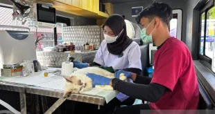 Pram Ajak Warga Manfaatkan Fasilitas Mobil Klinik Hewan Keliling untuk Meningkatkan Kesejahteraan Hewan