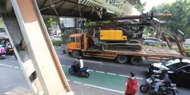 Pramono Anung Berkomitmen Membangun JPO Tendean Kembali