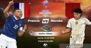 Prancis vs Maroko: Kejutan di Piala Dunia 2026, Desire Doue Starter, Brahim Diaz Ujung Tombak Singa Atlas!