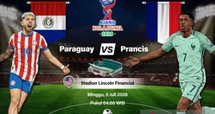 Pratinjau Paraguay lawan Prancis: Tim Kejutan Siap Mengancam Unggulan