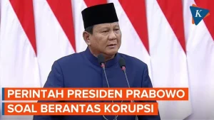 Presiden Prabowo Tegaskan Aparatur Harus Segera Berbenah untuk Tinggalkan Praktik Korupsi