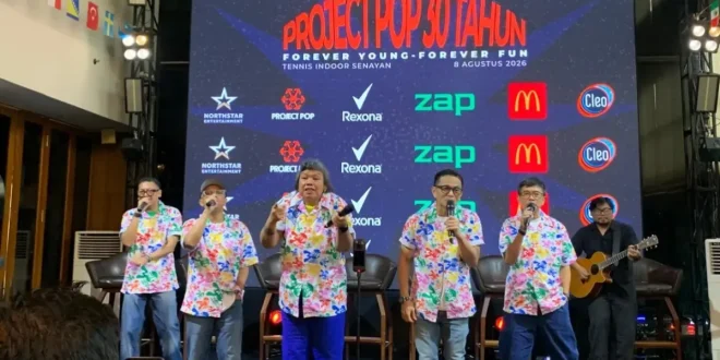 Project Pop Rayakan 30 Tahun Berkarya dengan Konser Forever Young - Forever Fun 8 Agustus 2026