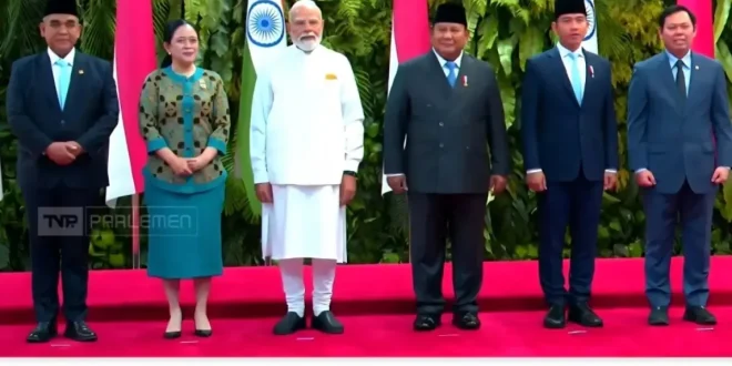 Puan Sambut Kunjungan Narendra Modi di Gedung DPR Tegaskan Hubungan Indonesia-India kian Erat: Membangun Kerjasama Strategis
