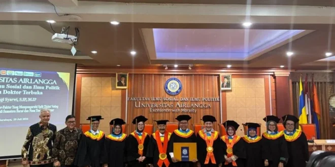 Raih Doktor di Unair Pangi Chaniago Tawarkan Model Baru Jelaskan Split Ticket Voting di Indonesia