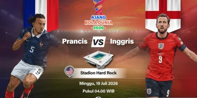 Rekor Pertemuan Prancis dengan Inggris: Les Blues Unggul di Piala Dunia 2026