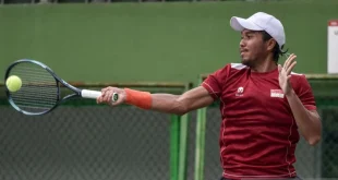 Rifqi Fitriadi Mengakhiri Puasa Gelar dengan Sukses di ITF M15 Wuning