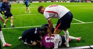 Selebrasi Berujung Petaka Henderson Tumbang di Azteca: Kemenangan Dramatis Timnas Inggris