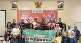 SIEJ Nilai Suara Masyarakat Adat Masih Minim dalam Pemberitaan RUU