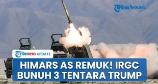 Sistem HIMARS Canggih AS Remuk Digempur Rudal Iran, 3 Perwira AS Tewas Dihantam Bom IRGC: Klaim Hancurkan Militer AS