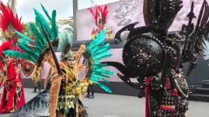Siswa Sekolah Rakyat Jadi Bintang di Jember Fashion Carnaval 2026