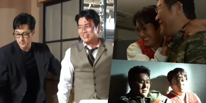 So Ji Sub dan Yoon Kyung Ho Bikin Heboh di Balik Layar Agent Kim Reactivated