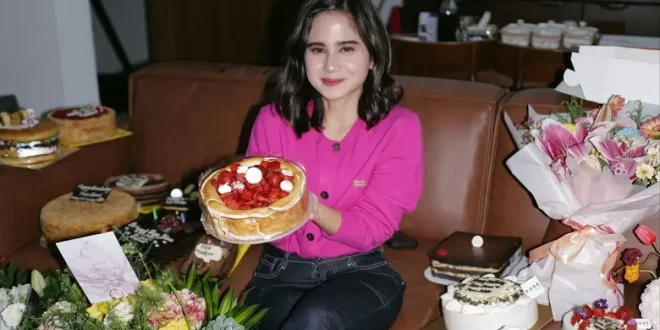Tissa Biani Rayakan Ultah ke-24 dengan Kasih Sayang Romantis dari Dul Jaelani