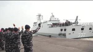 TNI AL Kirim KRI I Gusti Ngurah Rai-332 dan 145 Prajurit ke Vladivostok untuk Latihan Bersama Angkatan Laut Rusia