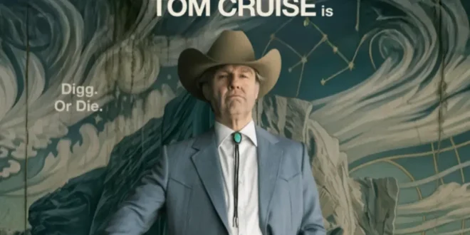 Tom Cruise Tampil Nyaris Tak Dikenali dalam Trailer Perdana Film Digger