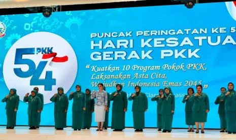 TP PKK Ajak Kader Perkuat 10 Program Pokok Selaras Astacita Demi Indonesia Emas 2045