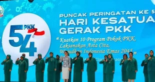 TP PKK Minta Kader Perkuat 10 Program Pokok Selaras Astacita