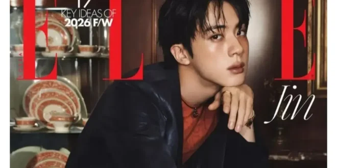 Tunjukkan Ketampanan! Jin BTS Ungkap Momen Konser yang Paling Menonjol dalam Wawancara dengan ELLE Korea