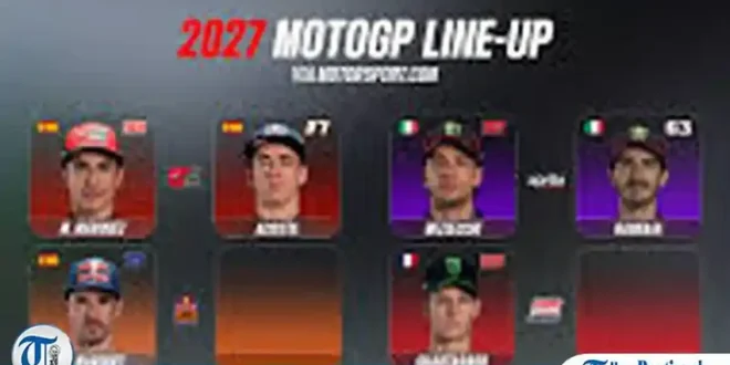 Update Line-up MotoGP 2027: Mir Bergabung Bersama Rookie Terbaik Moto2, Gunakan Motor yang Sama dengan Marc Marquez
