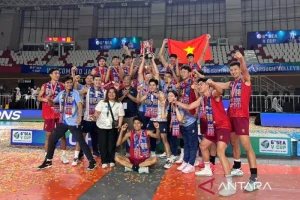 Vietnam Jawara SEA V Cup 2026: Tim Nasional Voly Putra Bungkam Thailand 3-2
