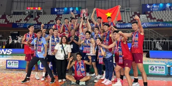 Vietnam Jawara SEA V Cup 2026: Tim Nasional Voly Putra Bungkam Thailand 3-2