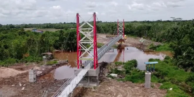 WIKAIKON Membangun Koneksi Daerah Melalui Jembatan Gantung yang Canggih