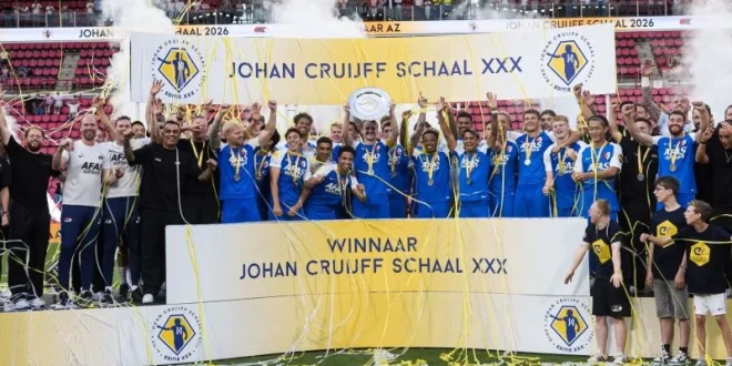 AZ Alkmaar Dominasi Johan Cruyff Shield 2026 dengan Skor Telak 4-0 atas PSV