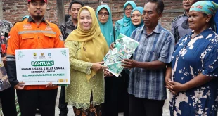 Baznas Kirim Bantuan untuk Korban Kebakaran di Kabupaten Sukabumi, Menjadi Simbol Kepedulian