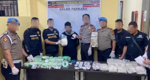 Bea-Cukai dan Polri Gagalkan Penyelundupan Sabu dari Malaysia