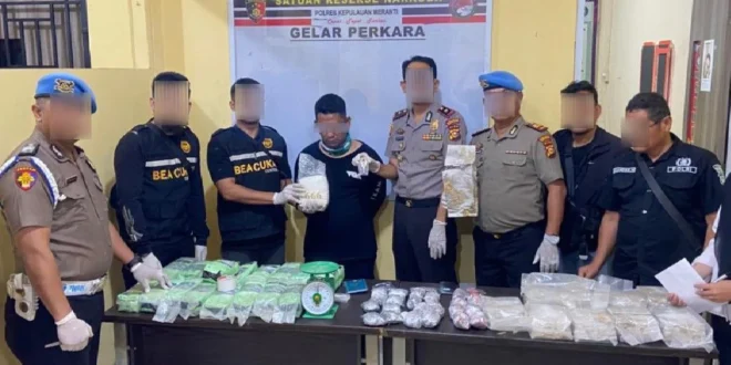 Bea-Cukai dan Polri Gagalkan Penyelundupan Sabu dari Malaysia