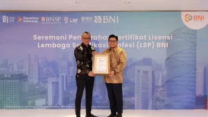 BNI Tegaskan Komitmen Perkuat Tata Kelola SDM dengan LSP dan Sertifikasi ISO