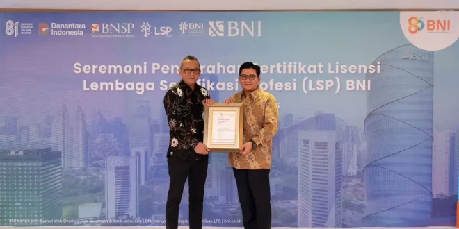 BNI Tegaskan Komitmen Perkuat Tata Kelola SDM dengan LSP dan Sertifikasi ISO