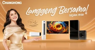 Changhong Tunjuk Rossa sebagai Brand Ambassador Kampanye Langgeng Bersama, Membawa Semangat Inspiratif