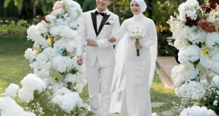 Dea Annisa Membangun Aura Mempesona dengan Hijab di Akad Nikah