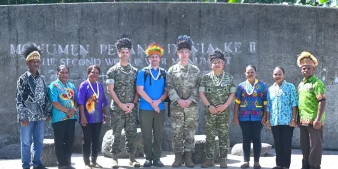 Departemen Perang AS Jalani Misi Napak Tilas Perang Dunia II di Biak: Menggali Sejarah dan Menghormati Para Pahlawan