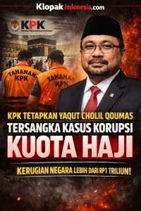 Eks Menag Yaqut Cholil Didakwa Rugikan Negara Rp 622 M, Kasus Korupsi Kuota Haji