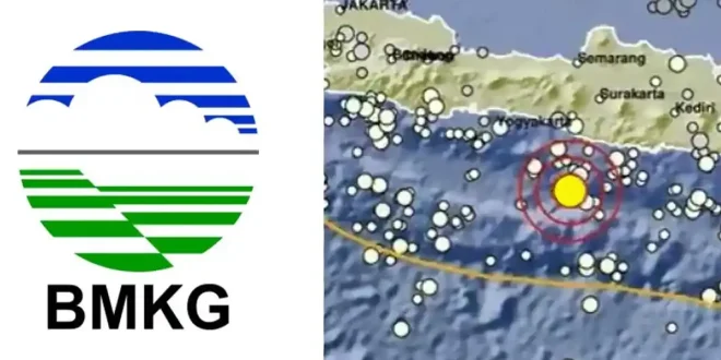 Gempa M 6,3 Guncang Laut Selatan Gunung Kidul Yogyakarta, BMKG Catat Magnitudo 5,6
