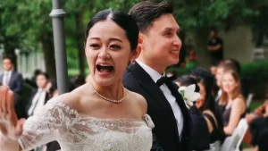 Gisela Cindy Menikah dengan Sian di Toronto: Elegan dalam Gaun Pengantin Putih